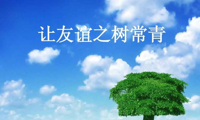 铭记在心的朋友（友谊之花常开）